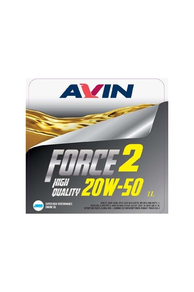 avin Λάδι 20W50 FORCE 2 1λτ