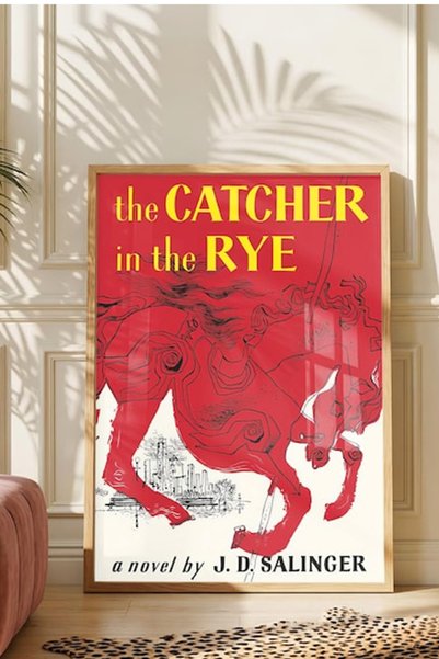 Taranist Poster - The Catcher in the Rye Çavdar Tarlasında Çocuk J.D. Salinge...