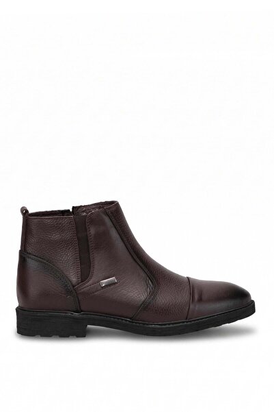 Ayakkabı Fuarı Elit Kcmmr3011 Men's Flat Boots Brown