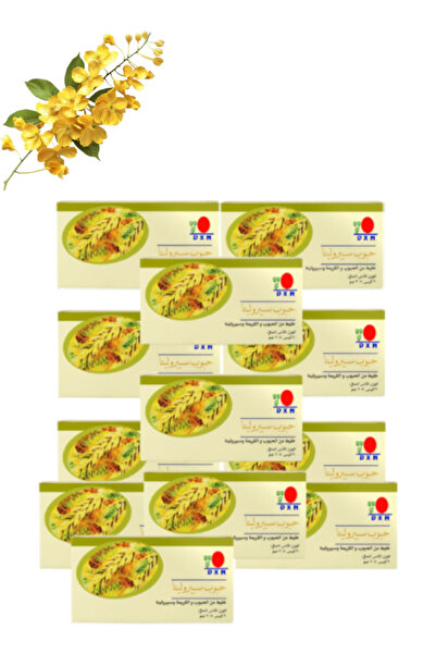 DXN 12 قطعة من حبوب السبيرولينا 900 جرام 30 كيس × 30 جرام