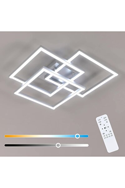Dotail Candelabru LED, 40W, 4500 lm, 3000K–6500K, Reglabil 5%–100%, Telecoman...