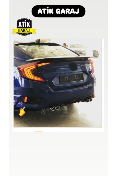 ATİK GARAJ Honda fc5 arka reflektör Ledi