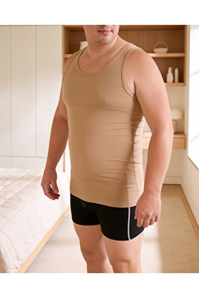 Bolero Men's Skin Corset Undershirt