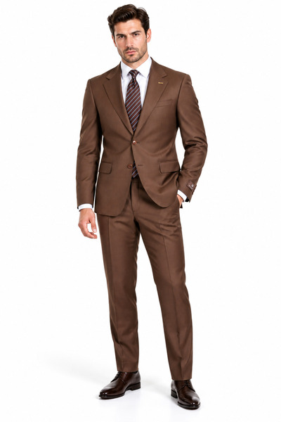 Premium Erkek Takım Elbise Slim Fit 6 Drop Şık Klasik