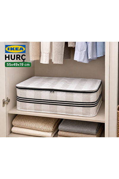 IKEA TREV Hurç Nevresim Elbise Yorgan Depolama Saklama Düzenleme Çamaşırlık G...