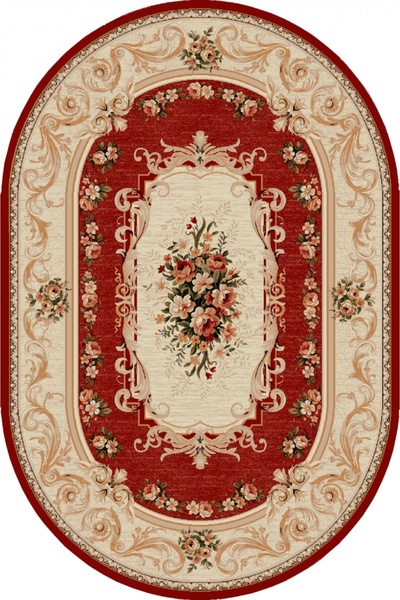 Talis Covor Oval, Lotos, Crem, 60x110 cm, Delta Lotos 535
