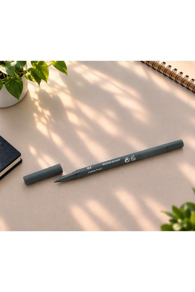 QUANDİON Waterproof Eyeliner Waterproff 07 Green (1 Piece)