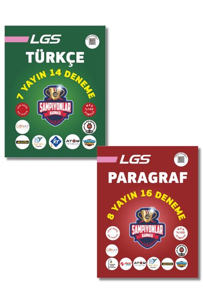 Şampiyonlar Karması 8.Sınıf LGS Türkçe, Paragraf Branş Deneme Seti