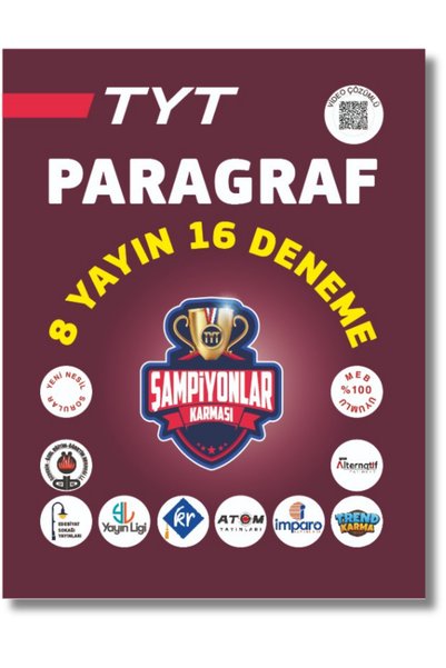 Şampiyonlar Karması TYT Paragraf 8 Yayın 16 Deneme