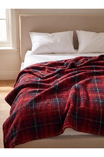 LC Waikiki Mixed Polar Double Blanket 200X220 cm (W6)