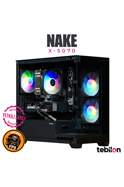 TEBİLON NAKE X I AMD RYZEN 7600 I GIGABYTE RTX 5070 WINDFORCE 12GB I GIGABYTE...