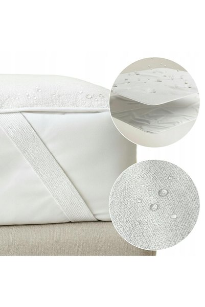 Nitki Protectie saltea, Spod Igly i Nitki, 200x200cm, alb, impermeabil