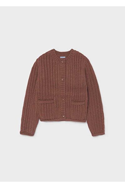 MAYORAL Girl's Cardigan 7344 Krmit-Krmz 14 m