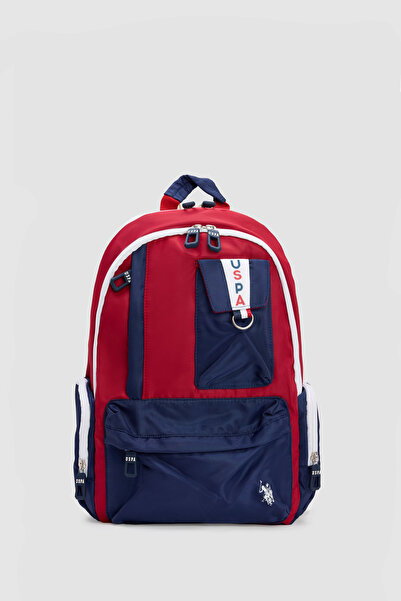 U.S. Polo Assn. Men's Red Backpack 50298639-Vr030