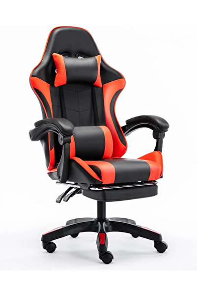 Topscaune Scaun gaming, Masaj în perna lombară, Rabatabil 90-145°, Suport pic...
