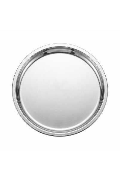 Abant Stainless Steel Diplomat Serving Plate No:3 18 cm