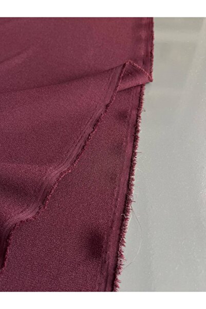 Kumaş sever Burgundy Color Sand Crepe Fabric Georgette Fabric - Sold by the Meter - Double Width 150 cm Dress Robe Skirt Trousers Clothing Fashion