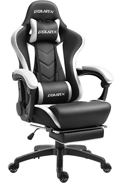 Topscaune DOWINX Scaun gaming, ergonomic, suport lombar cu masaj, spătar raba...