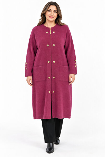 MERSA Angora Zippered Cardigan