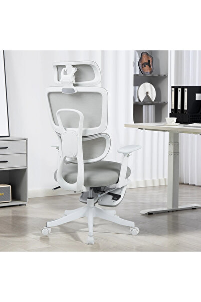 Topscaune Scaun Ergonomic Premium cu Suport pentru Picioare, Reclinare 145°, ...