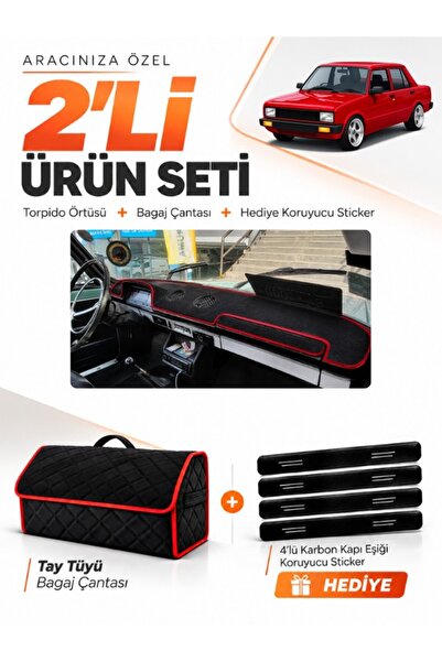 e-biz Tofaş Serçe (1984-1995) Compatible Torpedo Cover + Thai Feather Luggage...