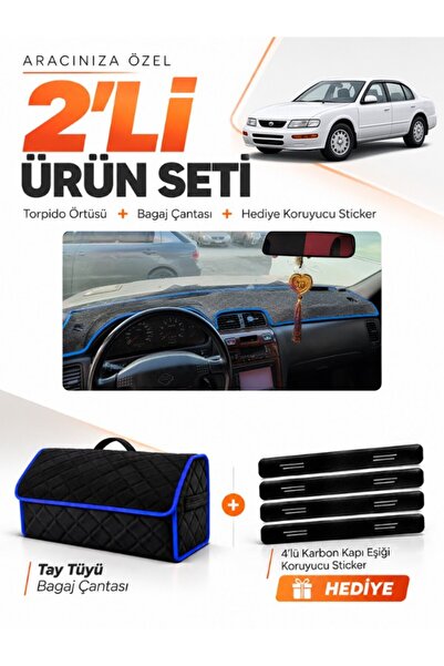 e-biz Nissan Maxima A32 (1994-1999) Compatible Glove Box Cover + Tay Tüy Lugg...