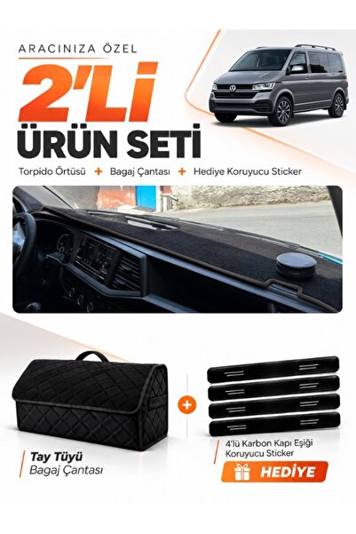 e-biz Volkswagen Transporter T7 (2021-2024) Compatible Dashboard Cover + Tay ...