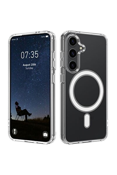 OEM Husă pentru Samsung Galaxy S24 Plus, compatibilă Magsafe, antișoc, transp...