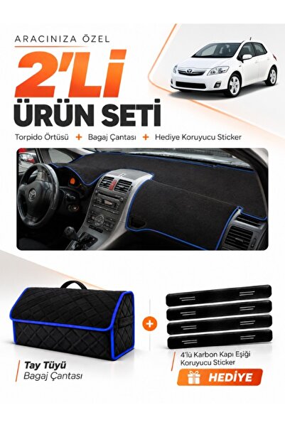 e-biz Toyota Auris E150 (2006-2012) Compatible Dashboard Cover + Tay Feather ...
