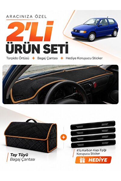 e-biz Volkswagen Polo Classic (1997-2001) Compatible Dashboard Cover + Tay Fe...