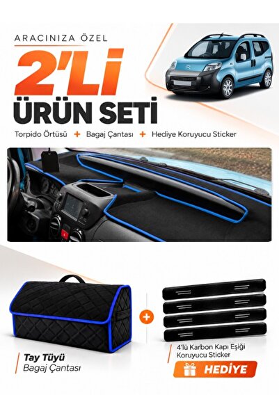 e-biz Citroen Nemo (2007-2020) Compatible Glove Box Cover + Tay Feather Lugga...