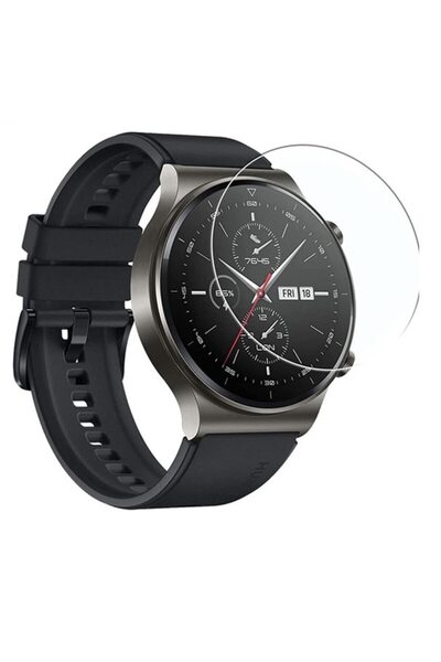 FiveStar Folie de protecție din sticlă 9H compatibilă cu ceasul inteligent Hu...