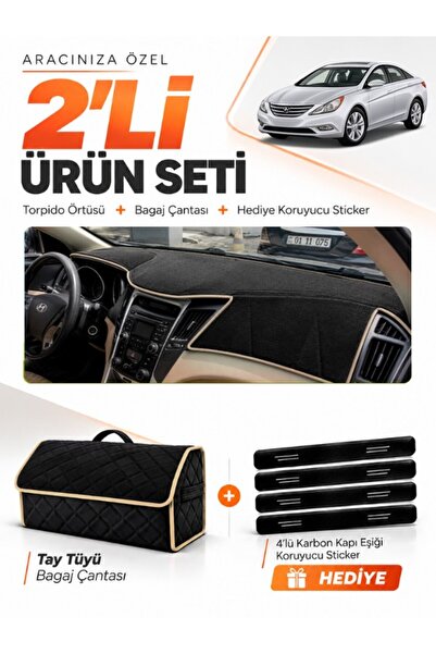 e-biz Hyundai Sonata (2009-2015) Compatible Glove Box Cover + Tay Tüy Luggage...