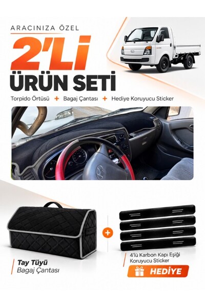 e-biz Hyundai H100 (2004-2019) Compatible Glove Box Cover + Tay Tüy Luggage B...