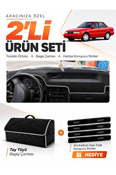 e-biz Hyundai Excel (1989-1994) Compatible Glove Box Cover + Tay Feather Lugg...