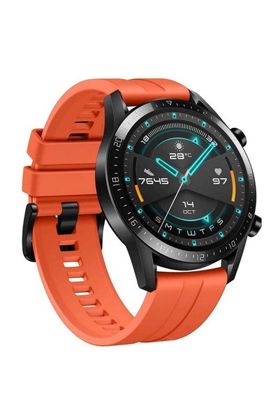 OEM Curea din silicon GT cu eliberare rapidă, 22 mm, compatibilă cu Huawei Wa...