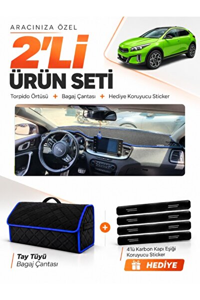 e-biz Kia X-Ceed (2020-2025) Compatible Torpedo Cover + Thai Feather Luggage ...
