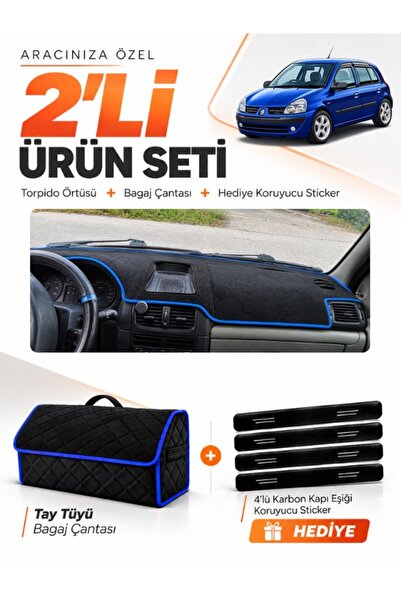 e-biz Renault Clio Symbol Airbag Compatible (2003-2006) Compatible Glove Box ...
