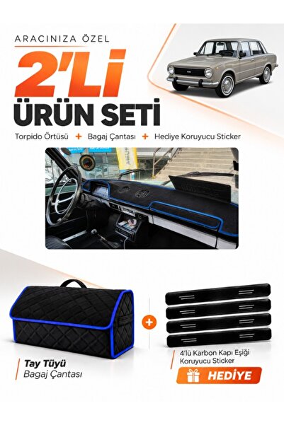 e-biz Tofaş Murat 124 (1971-1977) Compatible Torpedo Cover + Thai Feather Lug...