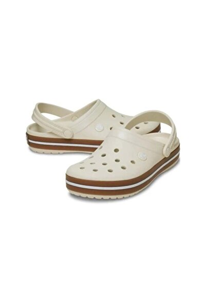 Crocs Crocband Gum Clog Unisex Terlik 212756-2MDBeyaz