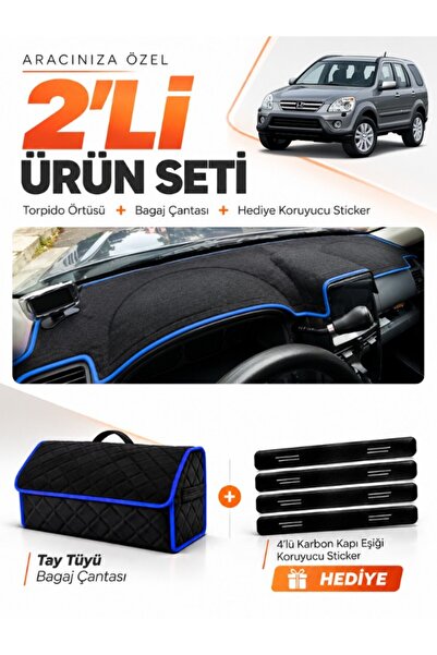 e-biz Honda Cr-V (2000-2006) Compatible Dashboard Cover + Thai Feather Trunk ...