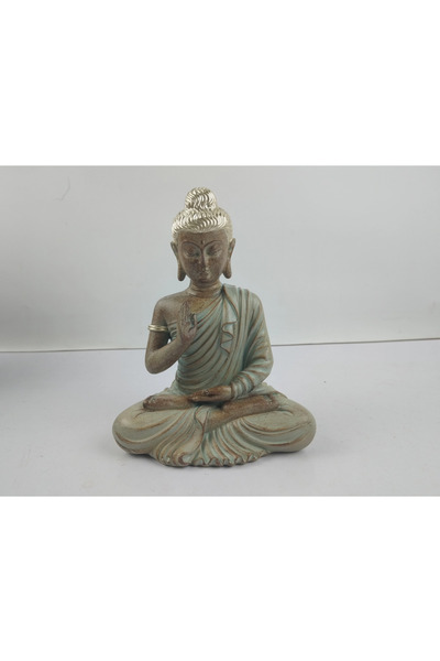Esoterica Arte Statuetă decorativă Buddha din rășină – 12 × 7 × 16 cm