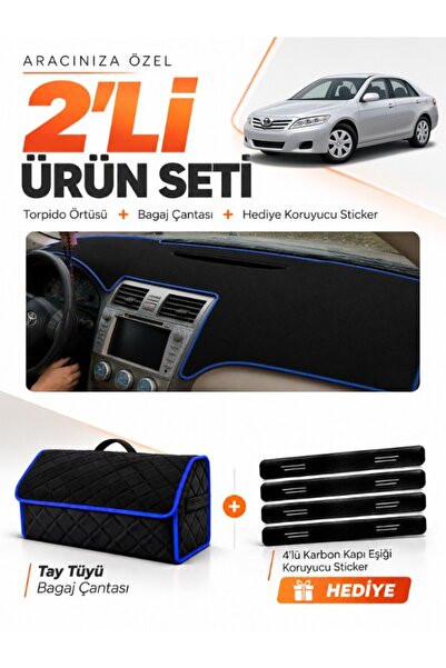 e-biz Toyota Camry (2006-2012) Compatible Dashboard Cover + Tay Feather Trunk...
