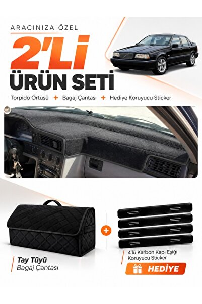 e-biz Volvo 850 (1991-1997) Compatible Glove Box Cover + Tay Feather Luggage ...