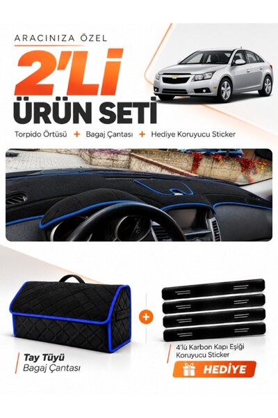e-biz Chevrolet Cruze J300 Makyajsiz (2008-2011) Compatible Dashboard Cover +...