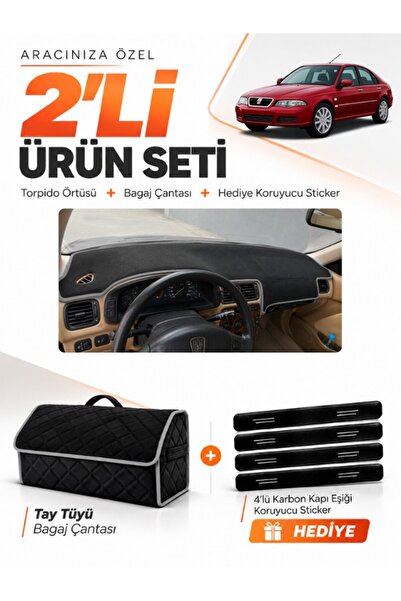 e-biz Rover 45 (1999-2005) Compatible Glove Box Cover + Feather-Imitation Tru...