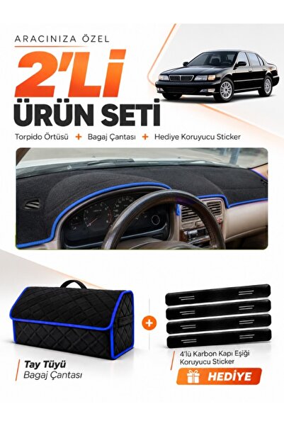 e-biz Infiniti İ30 (1995-2000) Compatible Glove Box Cover + Thai Feather Lugg...