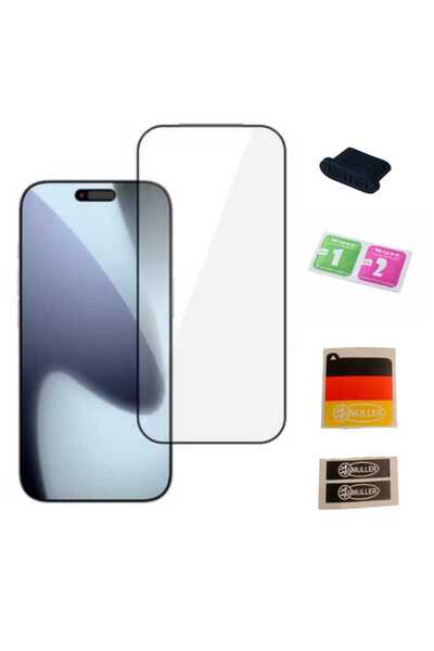 Müller Folie de protecție din sticlă securizată pentru iPhone 17 Pro Max, cu ...
