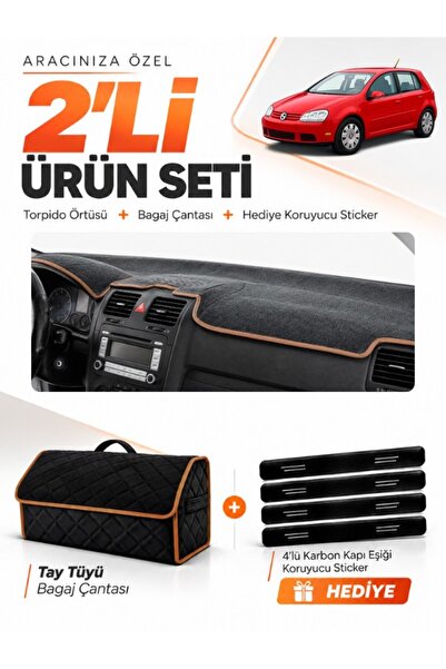 e-biz Volkswagen Golf 5 (2003-2009) Compatible Glove Box Cover + Tay Feather ...