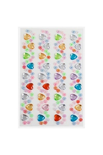 OEM Colorful Hearts Acrylic Stickers